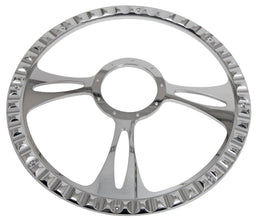 Billet Specialties Fast Lane 15.5" Steering Wheel 12" Wrap BS34175 Autofit