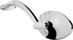 Billet Specialties Oval 2-5/16" x 4-3/16" Head With 6" Long Arm (Pair) Exterior Rearview Mirror Kits - Polished BS74520 Autofit