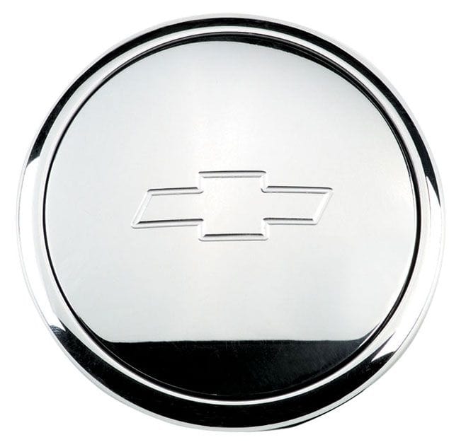 BILLET Standard With Bowtie Logo Billet Horn Button BS32320 Autofit
