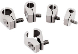 BILLET Suit 1/2" Line With 10-32 x 3/4" S/S Bolts (4 Pack) Line Clamps BS65510 Autofit