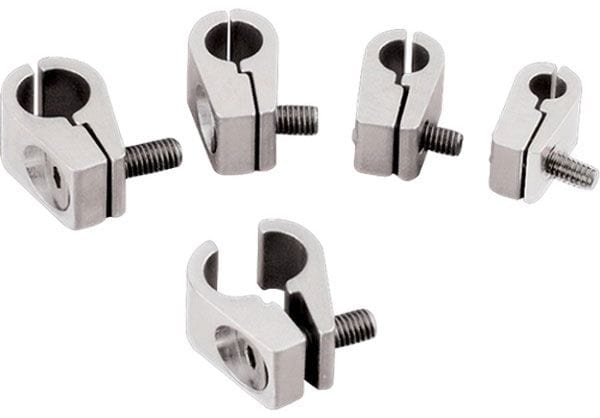 BILLET Suit 1/2" Line With 10-32 x 3/4" S/S Bolts (4 Pack) Line Clamps BS65510 Autofit