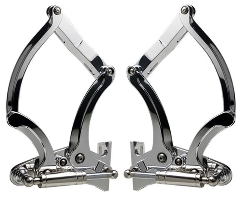 BILLET Suit 1955-56 Chev Billet Bonnet Hinges BS873512 Autofit