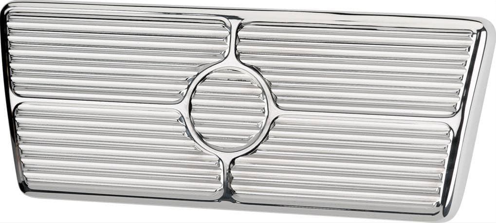 BILLET Suit 1955-57 Chev (Power Brake) Rectangle Brake Peddal - Polished BS199450 Autofit