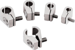 BILLET Suit 3/16" Line With 8-32 x 5/8" S/S Bolts (4 Pack) Line Clamps BS65110 Autofit