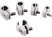 BILLET Suit 5/16" Line With 10-32 x 3/4" S/S Bolts (4 Pack) Line Clamps BS65310 Autofit