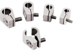 BILLET Suit 5/16" Line With 10-32 x 3/4" S/S Bolts (4 Pack) Line Clamps BS65310 Autofit