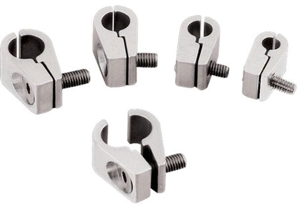 BILLET Suit 5/16" Line With 10-32 x 3/4" S/S Bolts (4 Pack) Line Clamps BS65310 Autofit