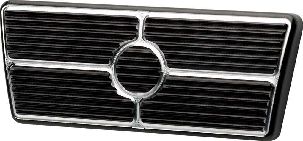 BILLET Suit Chev 58-64 Bel Air, Bisayne, Impala & 63-67 Nova Rectangle Brake Peddal - Black Anodized BS199455 Autofit