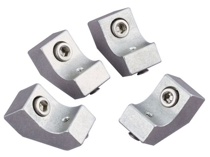 BILLET Suit Chev With Center Bolt Valve Cover (4 Pack) Late Model Ignition Lead Loom Mount Kit BS69600 Autofit