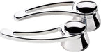 BILLET Suit Ford To 1948 With 3/8" Square Spline, 3-3/4" Length (Pair) Traditional Interior Door Opening Handles - Polished BS45320 Autofit
