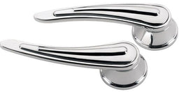 BILLET Suit Ford To 1948 With 3/8", Square Spline, 4-13/32" Length (Pair) Rail Interior Door Opening Handles - Polished BS45328 Autofit