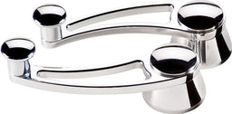 BILLET Suit GM & Ford 1949-On With 1/2" Round Spline, 3-3/4" Length (Pair) Traditional Interior Window Crank Handles - Polished BS46520 Autofit