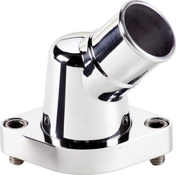 BILLET Suit SB & BB Chev, 45° Thermostat Housing - Polished BS90420 Autofit