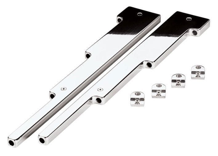 BILLET Suit SB-BB Chev & Ford Engines Up To 9mm Leads Ignition Lead Loom Plain - Polished BS69529 Autofit