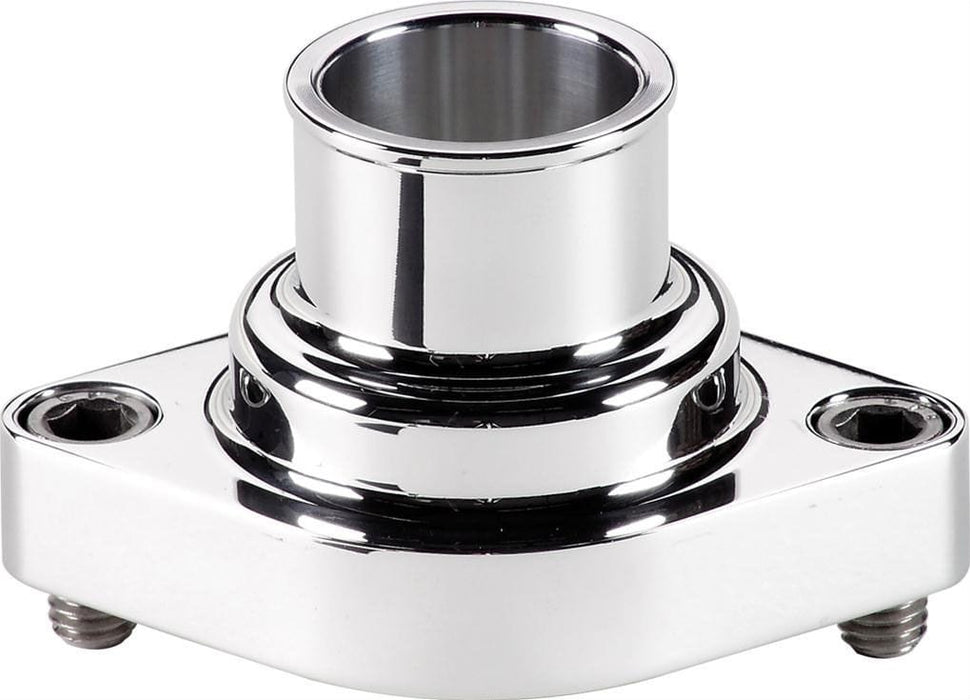 BILLET Suit SB & BB Chev, Straight Up Thermostat Housing - Polished BS90120 Autofit