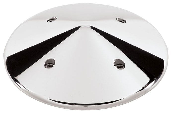 BILLET Suit SB & BB Chev With Short Water Pump Pulley Water Pump Pulley Nose Cone - Polished BS84120 Autofit