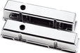 BILLET Suit SB Chev - Tall Aluminium Valve Covers Plain - Polished BS95229 Autofit