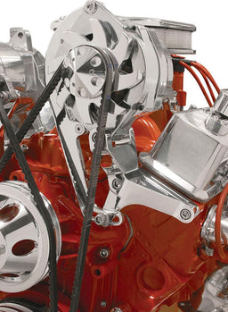 BILLET Suit SB Chev Top Mount Alternator (Long W/P) Independent Mount Brackets BS11220 Autofit
