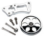 BILLET Suit SB Chev, V-Groove Pulley (Short W/P) Power Steering Pulley & Bracket BS12120 Autofit