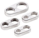 BILLET Suit x2 .500" O.D Braided Hose Separators - Polished BS68120 Autofit