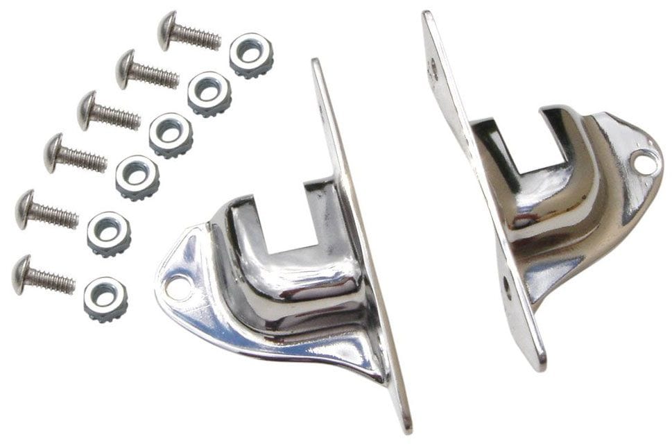 Bob Drake Suit 1933-39 Ford Standard Car Bob Drake S/S Firewall Support Rod Brackets BD40-8140-1-SS Autofit