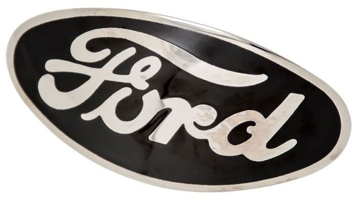 BOBDRAKE Suit 1932 Ford Car & 1932-35 Ford Pickup Bob Drake Black Porcelain Emblem BDB-8212-B Autofit