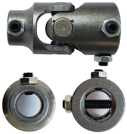 BORGESON 3/4"-36 x 1"DD - Spline x DD Borgeson Steel Single Needle Bearing Universal Joint BOR013452 Autofit