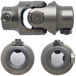 BORGESON 3/4"-36 x 17mm DD - Spline x Spline Borgeson Stainless Steel Single Needle Bearing Universal Joint BOR113446 Autofit