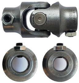 BORGESON 3/4"-36 x 5/8"-36 - Spline x Spline Borgeson Steel Single Needle Bearing Universal Joint BOR013418 Autofit