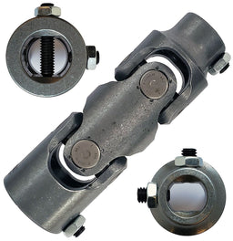 BORGESON 3/4"DD x 1"DD - Spline x Spline Borgeson Steel Double Needle Bearing Universal Joint BOR024952 Autofit