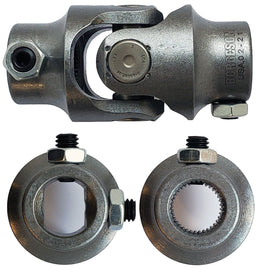 BORGESON 3/4"DD x 11/16"-36 - DD x Spline Borgeson Steel Single Needle Bearing Universal Joint BOR014925 Autofit