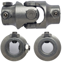 BORGESON 3/4"DD x 11/16"-36 - Spline x Spline Borgeson Stainless Steel Single Needle Bearing Universal Joint BOR114925 Autofit