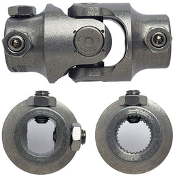 BORGESON 3/4"DD x 3/4"-30 - Spline x Spline Borgeson Stainless Steel Single Needle Bearing Universal Joint BOR114931 Autofit