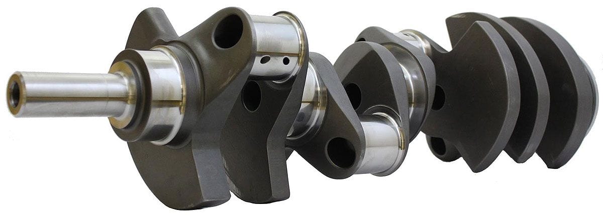 CALLIES 3.750" stroke, 350 mains, 2.100" pins, internal balance, nitrided Callies Compstar Series Small Block Chevy Forged 4340 Crankshaft CASAJ113-CS Autofit