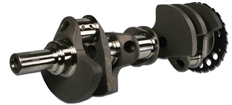 Callies 4.00" stroke, Billet 24 tooth Reluctor wheel, 2.100" pin, 2.559" mains Dragonslayer Chev LS Series Forged 4340 Crankshaft CAAPO31T-DS-24B Autofit