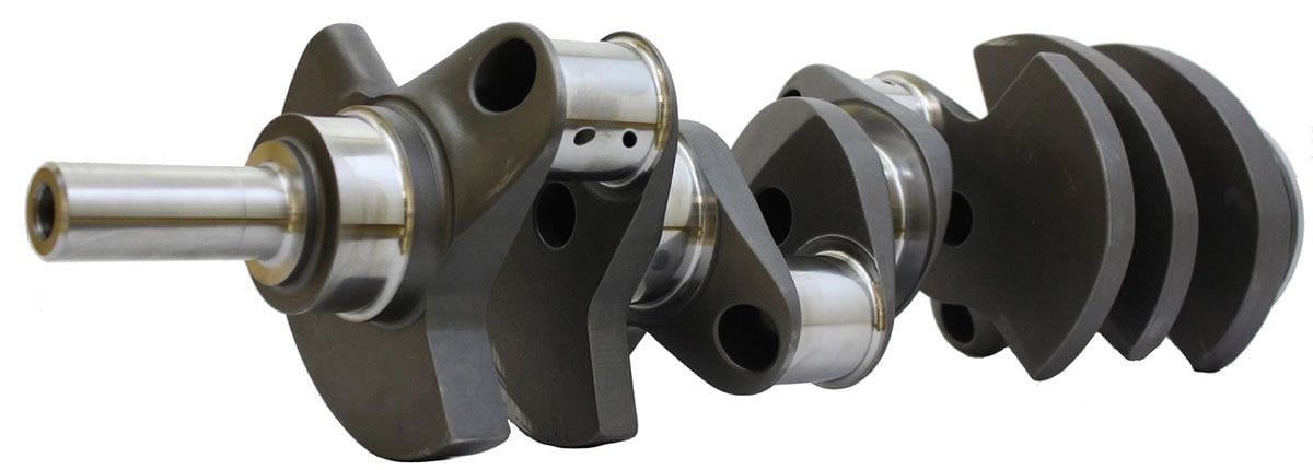 CALLIES 4.000" stroke, 350 mains, 2.100" pins, internal balance, nitrided Callies Magnum Series III Small Block Chevy Forged 4340 Crankshaft CASAO11A-MG Autofit