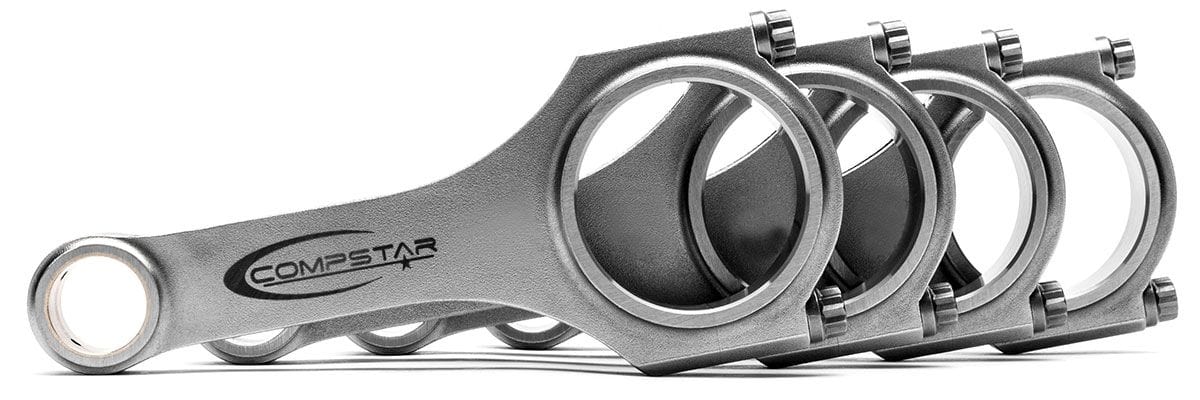 CALLIES Suit Small Block Chevy 2.100" Pin, 0.927" Small End CACSA6000DS2A2AH - COMPSTAR H-BEAM SBC 6.000" LJ Autofit