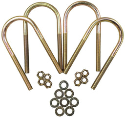 CALVERT Suit 3.00" O.D Tube x 9" Long (Set of Round U-Bolts CTUR300X90 Autofit