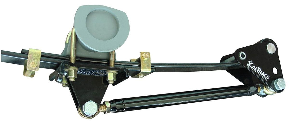 CALVERT Suit Ford Capri 1969-74 With OEM Leaf Springs CalTracs 2-Hole Drag Profile Traction Bar Kit CT11700 Autofit