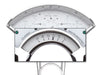 CLASSIC Suit CIBE01WW Dash Package Bellara 55-56 Chevy Overdrive Gear Indicator Insert Kit (White) CIBE06W Autofit