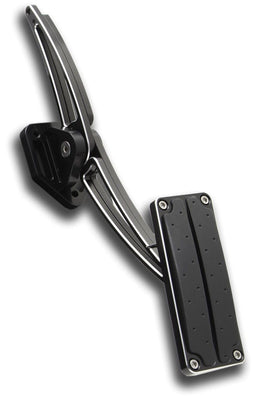 CLAYTON Billet Black Anodised With Rubber Insert, Firewall Mount Universal Throttle Pedal Assembly CLA-TA-206 Autofit