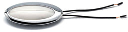 CLAYTON Chrome Plated with Frosted Lens, Dimensions: 4.5" x 2" x .75" Billet Interior Elliptical Dome Light CLA-DM402 Autofit