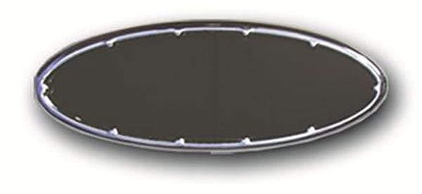 CLAYTON With Rubber Insert Billet Elliptical Brake Pedal Pad CLA-BP302 Autofit