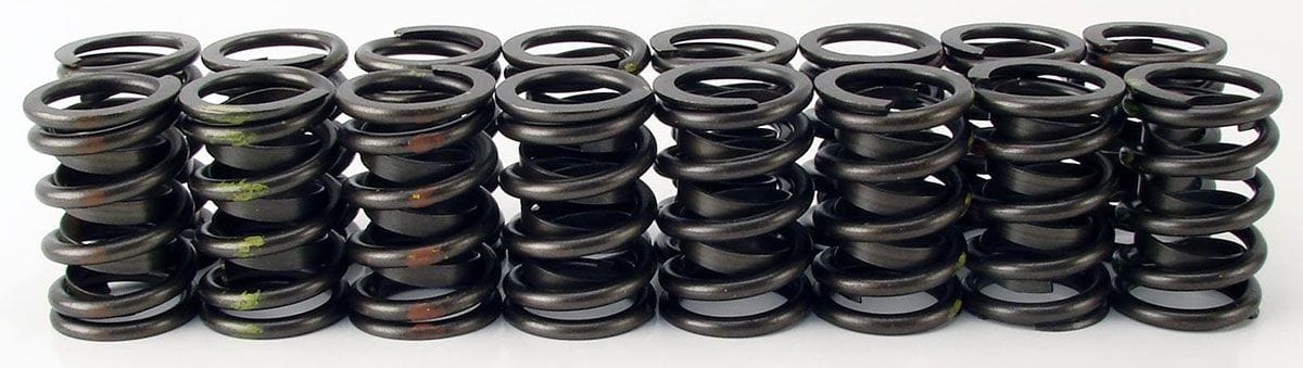 COMP 1.524" OD, 122@1.900" Seat Pressure, 1.200" Coil Bind Single Valve Spring Set, 373 Spring Rate CO911-16 Autofit
