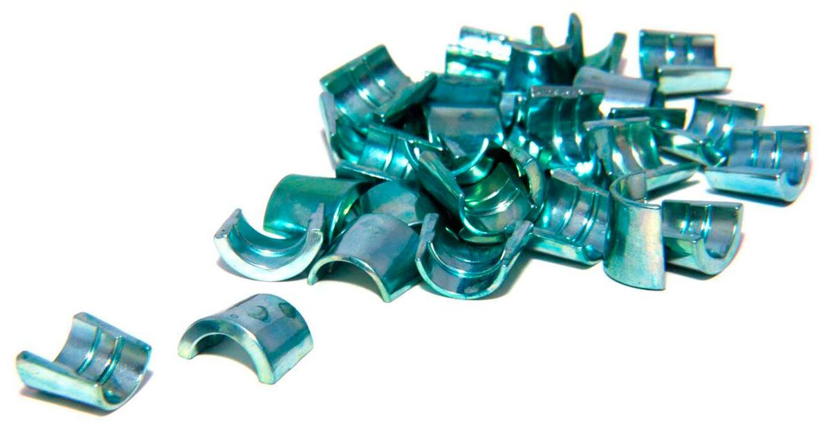 COMP 7° Lock Angle, 11/32 Valve Stem Size Harden Steel Valve Locks, Single Groove CO601-16 Autofit