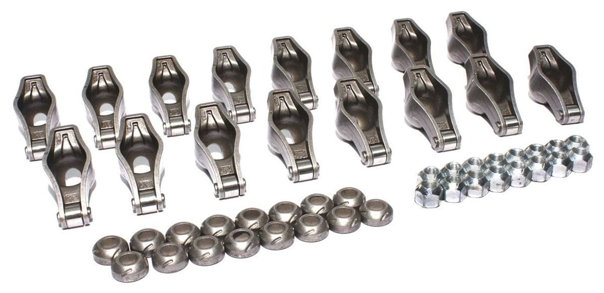 COMP Suit AMC V8 290 - 401 Magnum Roller Rocker Arms 3/8" Stud Dia, 1.6 Ratio CO1442-16 Autofit