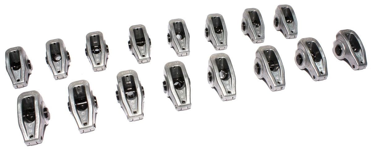 COMP Suit Big Block Chevy 396 - 454 High Energy Die Cast Aluminium Roller Rocker Arms 7/16" Stud Dia, 1.7 Ratio CO17 Autofit