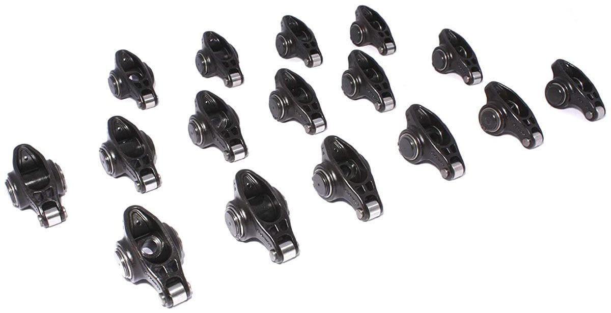 COMP Suit Ford 289 - 302 - 351W Ultra Pro Magnum Roller Rocker Arms 7/16" Stud Dia, 1.6 Ratio CO1632-16 Autofit