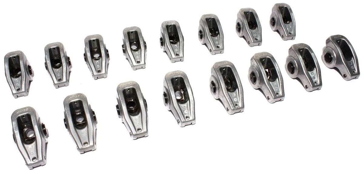 COMP Suit Ford Boss 302, 351C, 429 - 469 High Energy Die Cast Aluminium Roller Rocker Arms 7/16" Stud Dia, 1.73 Ratio CO1 Autofit