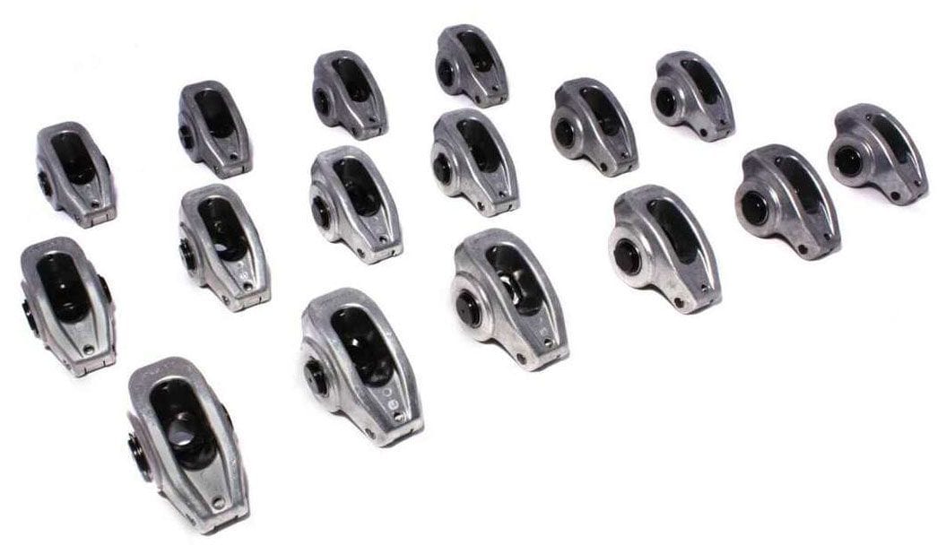 COMP Suit Small Block Chevy 265 - 400 High Energy Die Cast Aluminium Roller Rocker Arms 7/16" Stud Dia, 1.6 Ratio CO17 Autofit